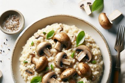 Savor the Secret to Perfectly Creamy Mushroom Risotto Bliss