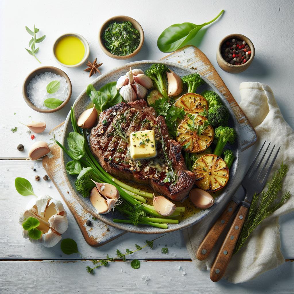Savor Every Bite: Garlic Herb Butter Steak Bliss Unveiled