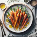Sweet and Savory: Honey Roasted Carrots with Thyme Delight