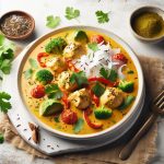 Indulge in Creamy Coconut Chicken Curry: A Flavorful Journey