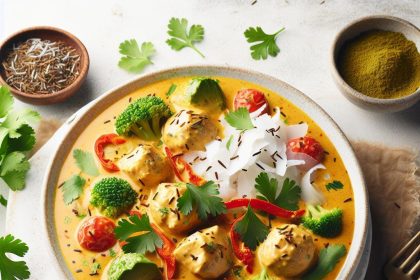 Indulge in Creamy Coconut Chicken Curry: A Flavorful Journey
