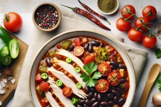 Hearty Turkey Chili with Black Beans: A Nutritious Classic