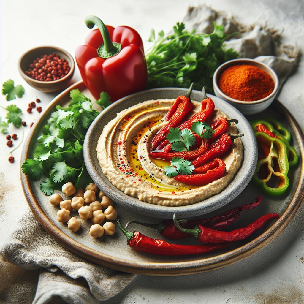 Roasted Red Pepper Hummus: A Flavorful Twist on a Classic Dip