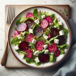 Brighten Your Menu: Roasted Beet Salad with Goat Cheese