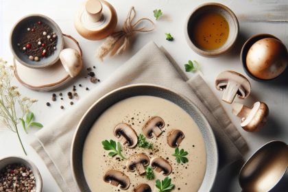 Velvety Creamy Mushroom Soup: A Savory Comfort Classic