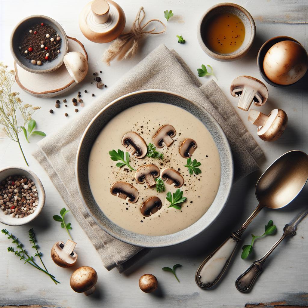 Velvety Creamy Mushroom Soup: A Savory Comfort Classic