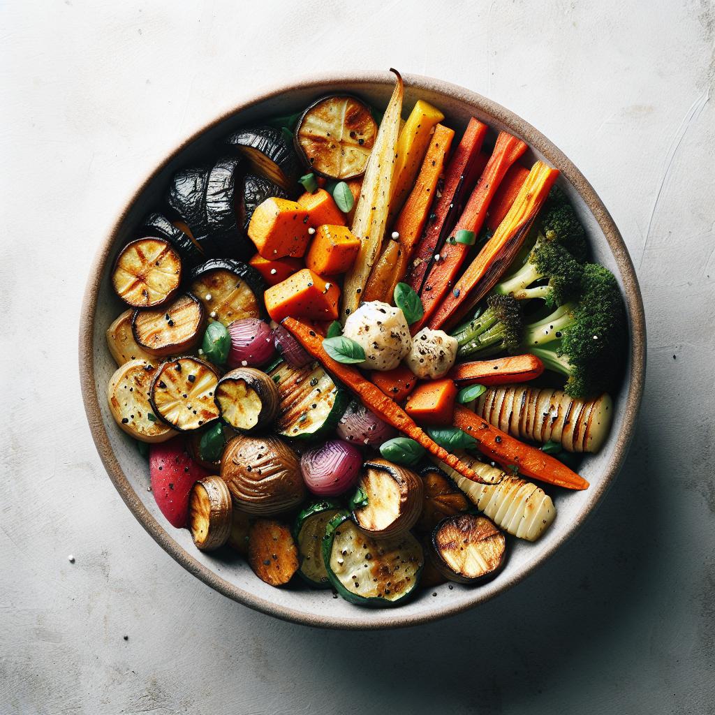 Energize Your Meals with a Roasted Root Veggie Power Bowl