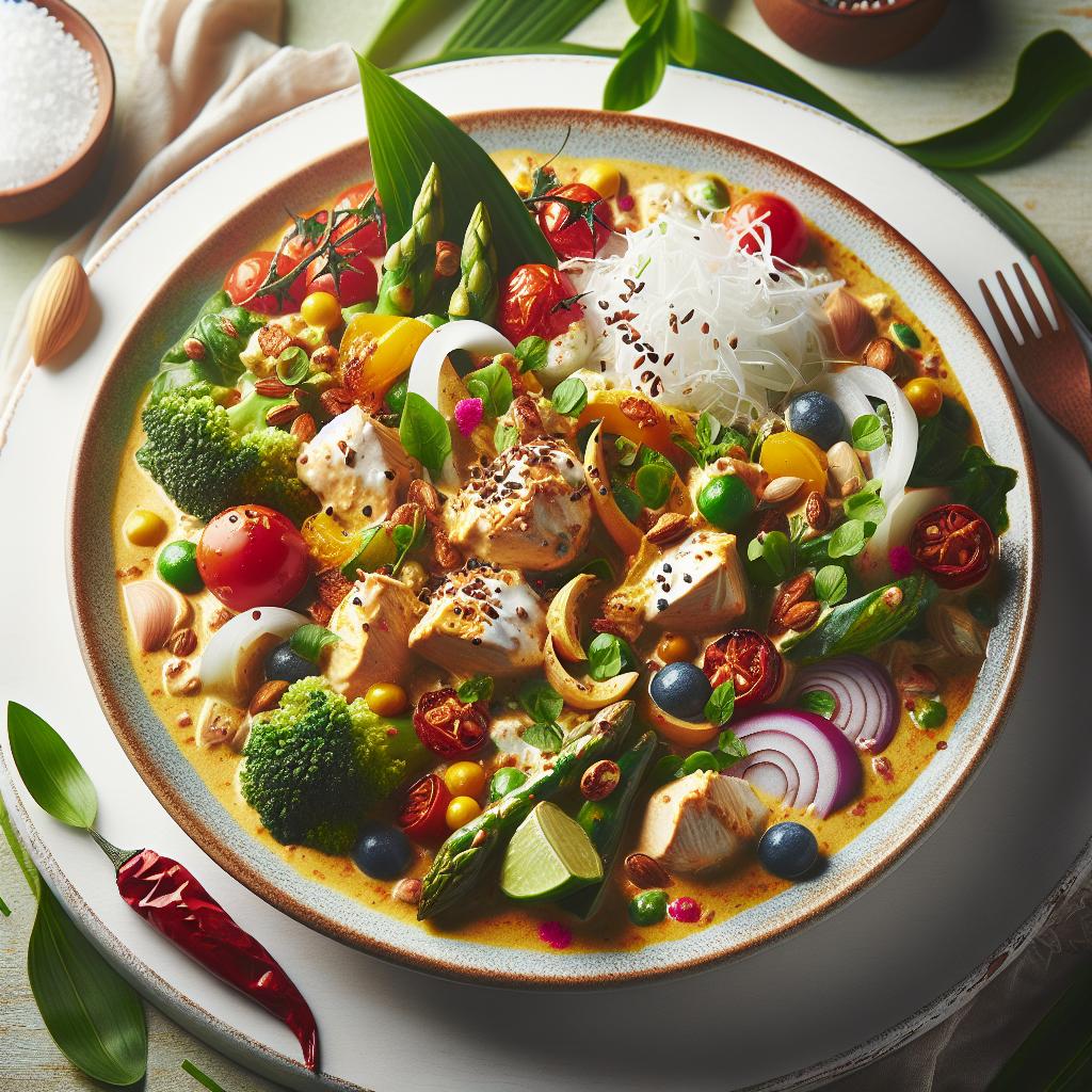 Dive Into Delight: Creamy Coconut Chicken Curry Recipe