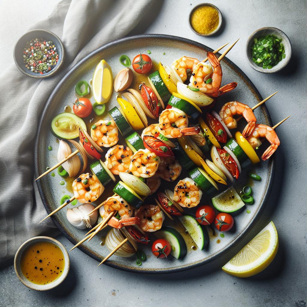 Sweet & Savory Honey Garlic Shrimp Skewers Recipe Guide