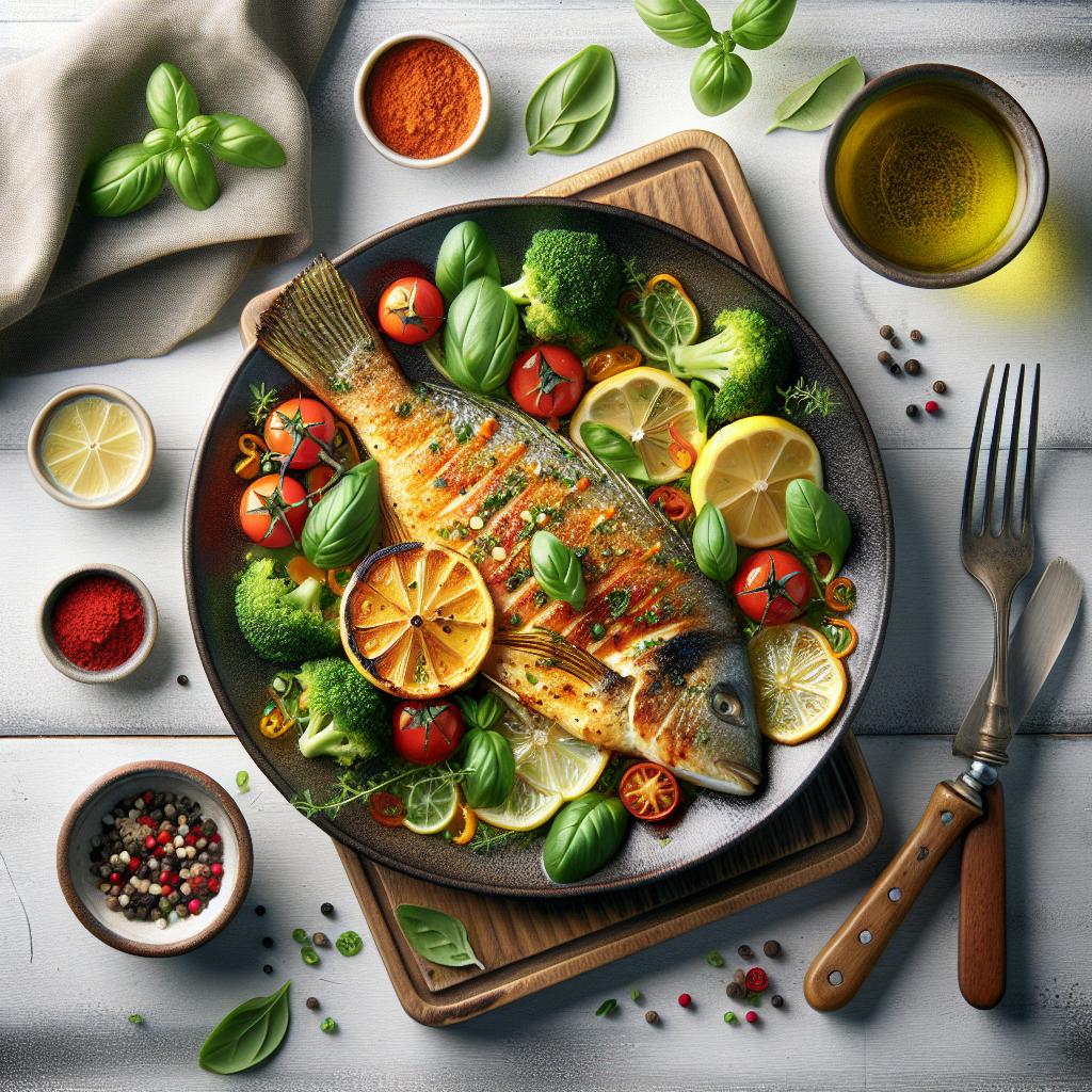 Herb-Infused Baked Tilapia: A Flavorful Seafood Delight