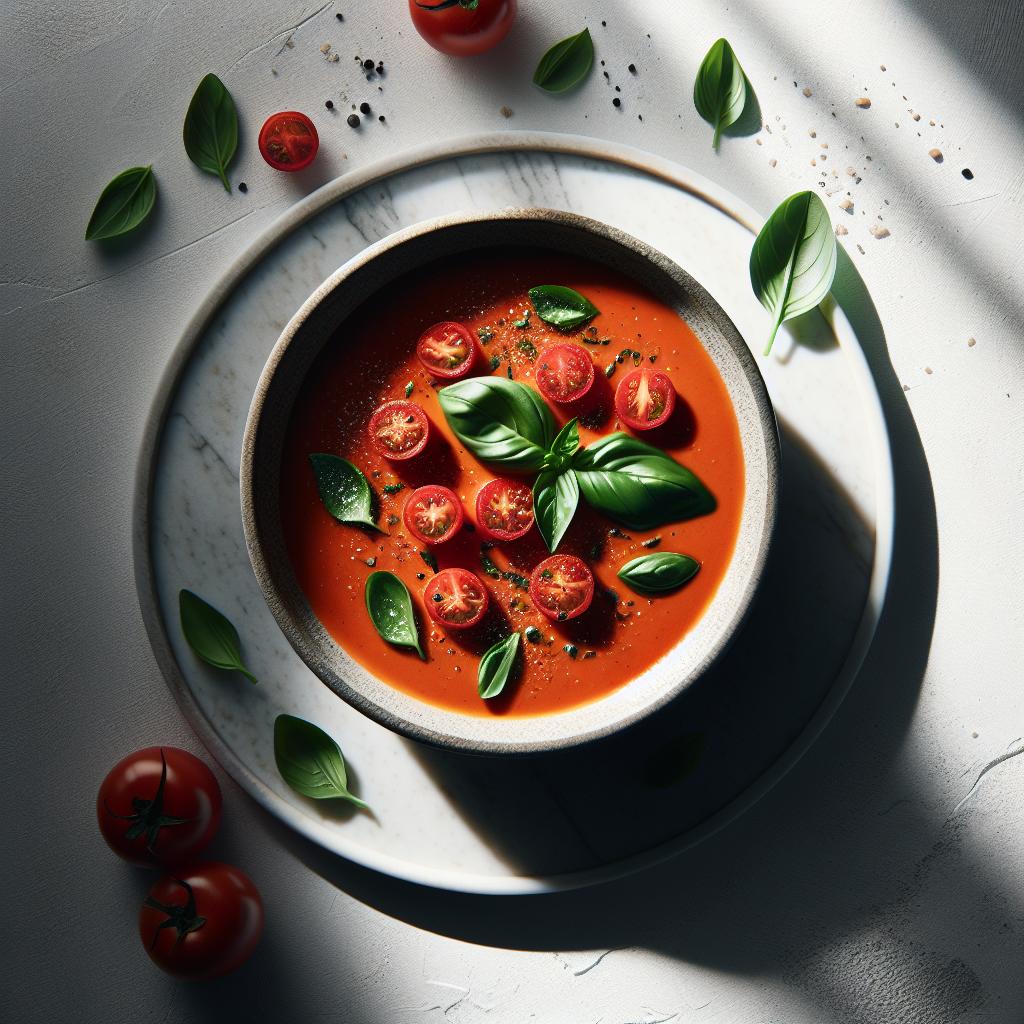 Savor the Flavor: Crafting the Perfect Roasted Tomato Basil Soup