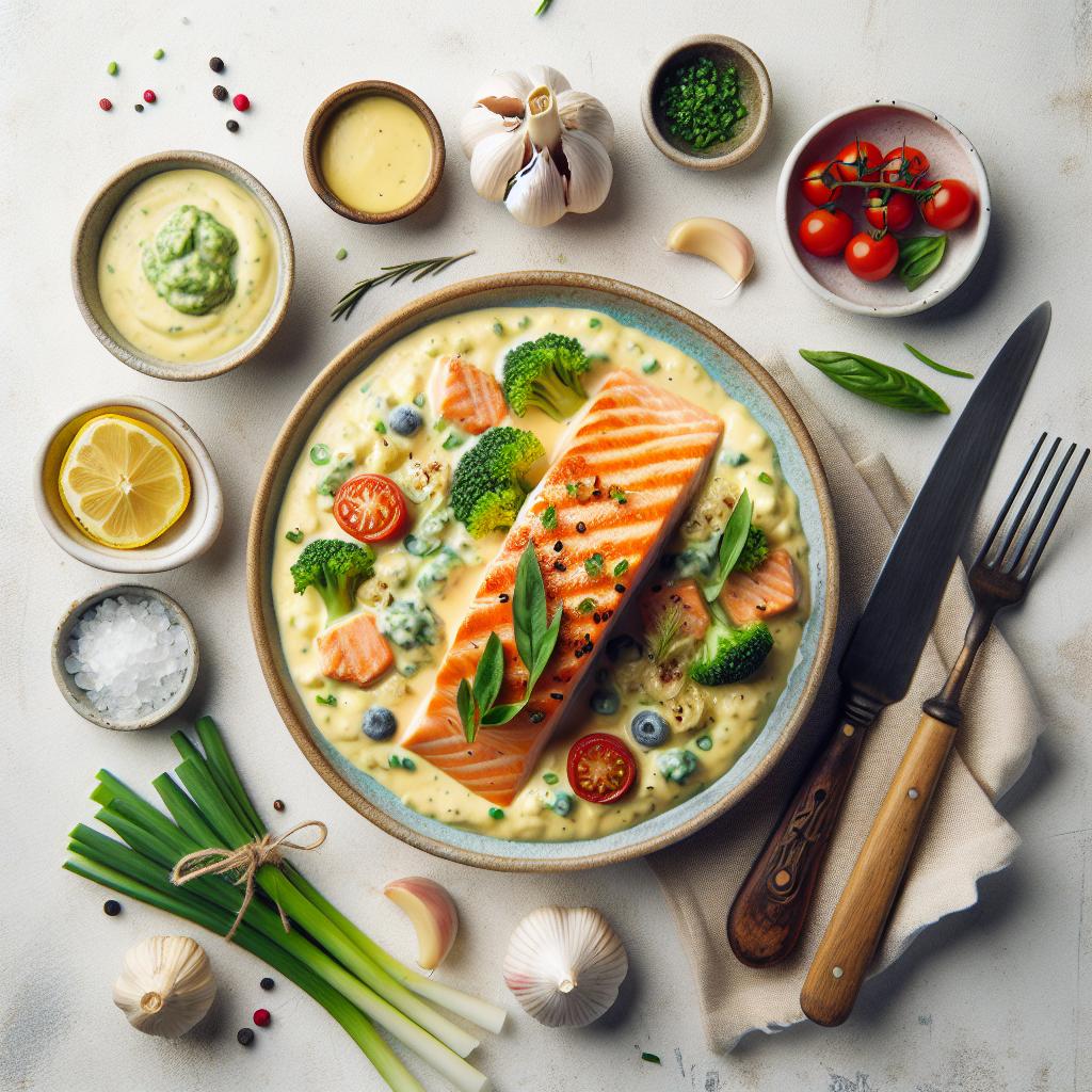 Savor the Flavor: Creamy Garlic Butter Salmon Recipe Delight