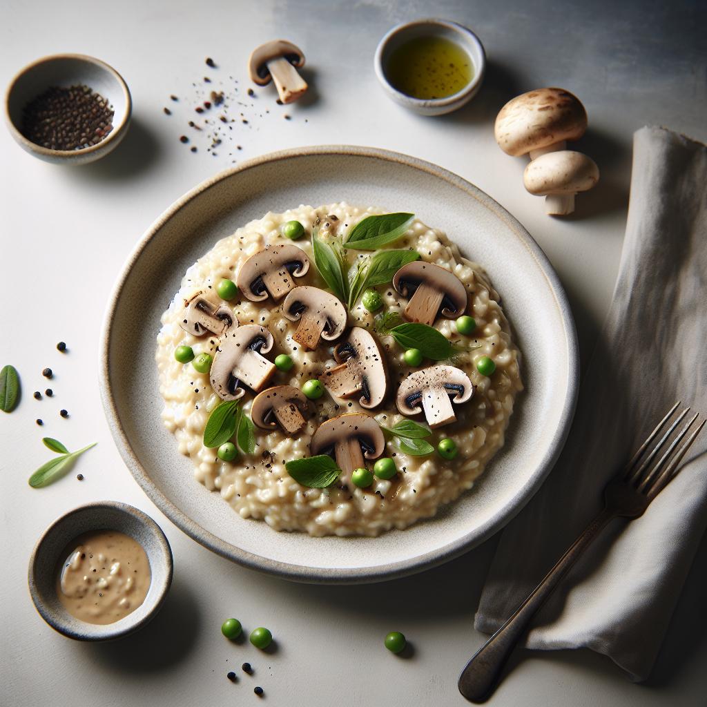 Savor the Secret to Perfectly Creamy Mushroom Risotto Bliss