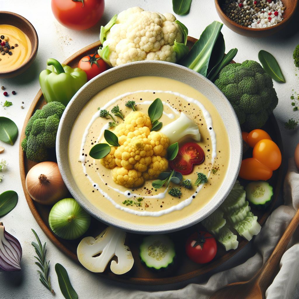Roasted Cauliflower Soup: A Creamy Twist on Comfort Food