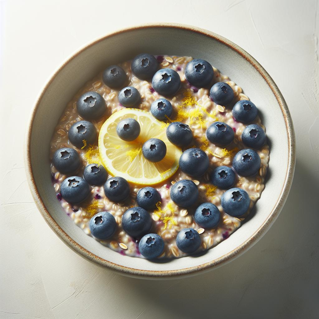 Bright Mornings: Refresh with Lemon Blueberry Overnight Oats