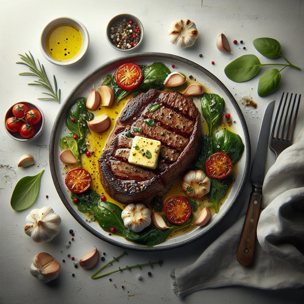 Savor Every Bite: Garlic Herb Butter Steak Bliss Unveiled