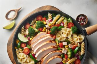 One-Pan Turkey Taco Pasta Skillet: Easy Flavor Fusion