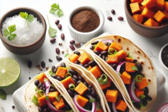 Hearty Sweet Potato and Black Bean Tacos: A Flavorful Fusion
