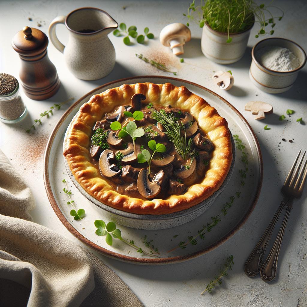Hearty Beef and Mushroom Pot Pie: A Comfort Food Classic