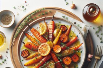 Sweet Meets Savory: Honey Roasted Carrots with Thyme Delight