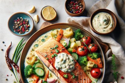 Savor the Flavor: Creamy Garlic Butter Salmon Recipe Delight
