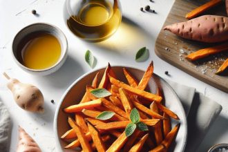 Crispy Roasted Sweet Potato Fries: A Healthy Snack Delight