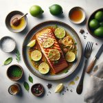 Zesty Baked Salmon: Honey and Lime Infused Delight
