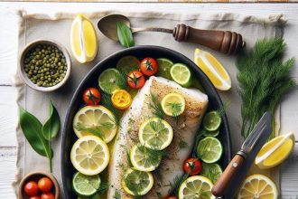 Zesty Baked Cod with Lemon and Dill: A Fresh Fish Delight