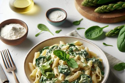 Indulge in Creamy Spinach Artichoke Pasta Bliss