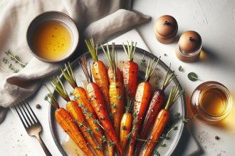 Sweet & Savory Harmony: Honey Roasted Carrots with Thyme
