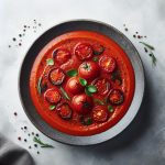 Savor the Richness: Roasted Tomato & Red Pepper Soup Delight