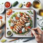 Savor Authentic Greek Chicken Gyros with Zesty Tzatziki